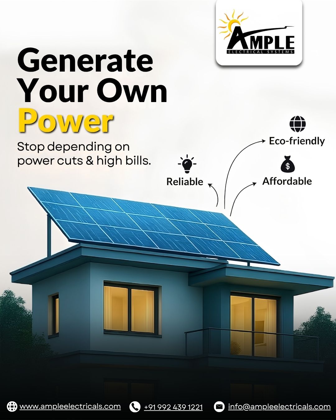 Generate Your Own Power with Solar Energy – A Smart Solution for Modern Homes