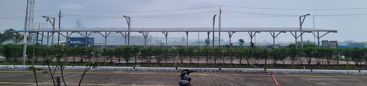 Industrial Solar with use of car parking